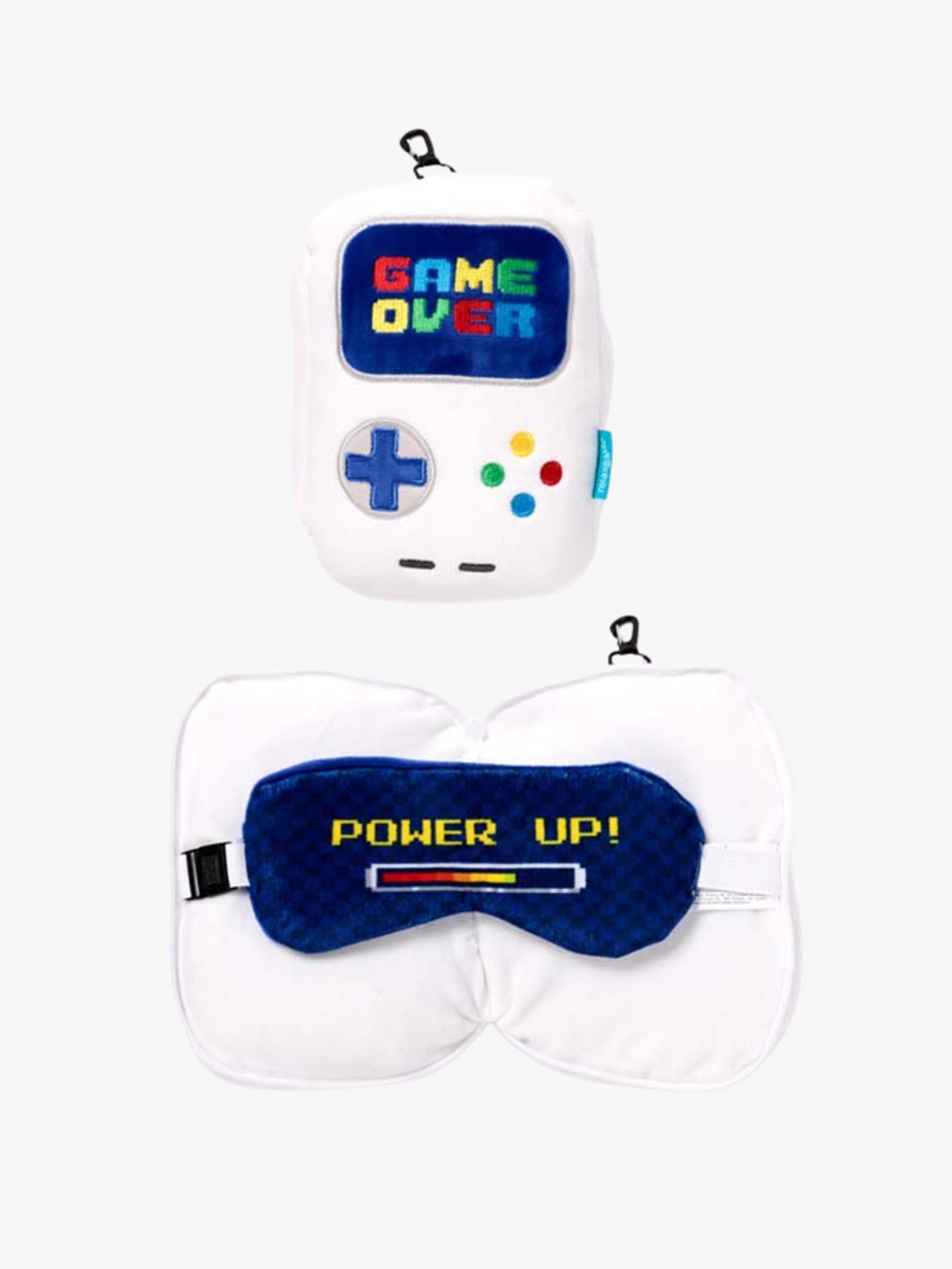 Relaxeazzz Plush Rejsepude Og Sovemaske, Game Over