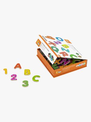 VIGA Magnetbogstaver & Tal 77 Stk.