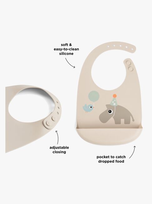 Done By Deer Celebration Silikone Hagesmæk, Sand