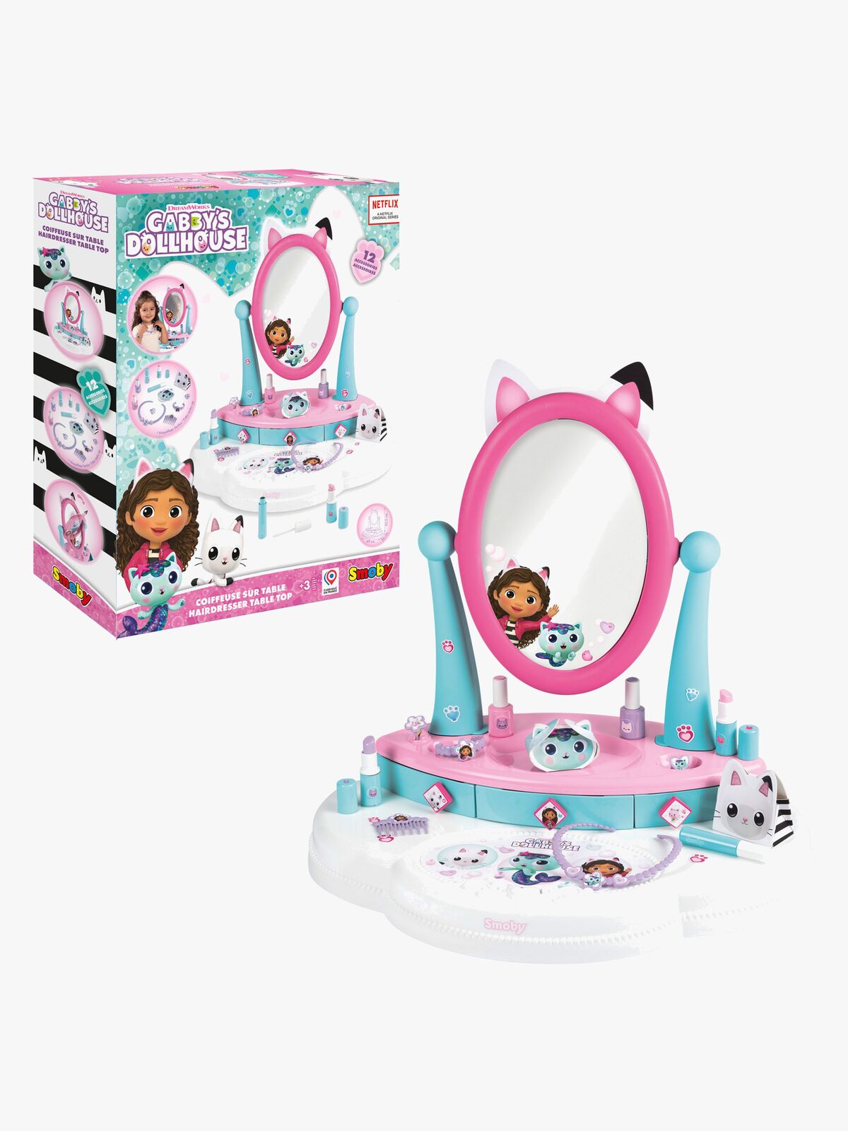 Smoby Gabby's Dollhouse Sminkebord