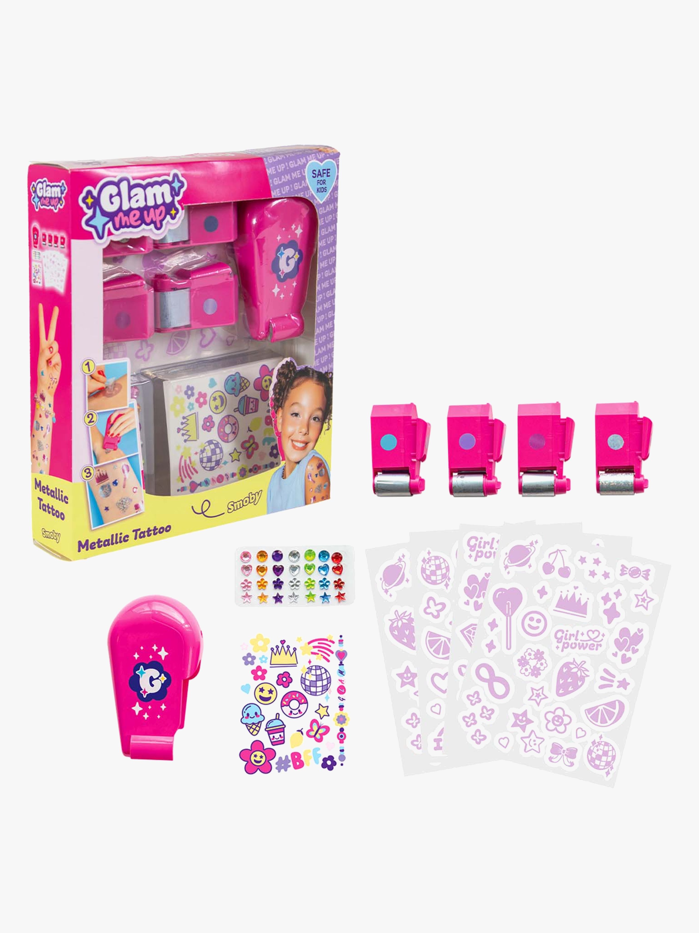 Smoby Glam Tatoveringssæt Metallic