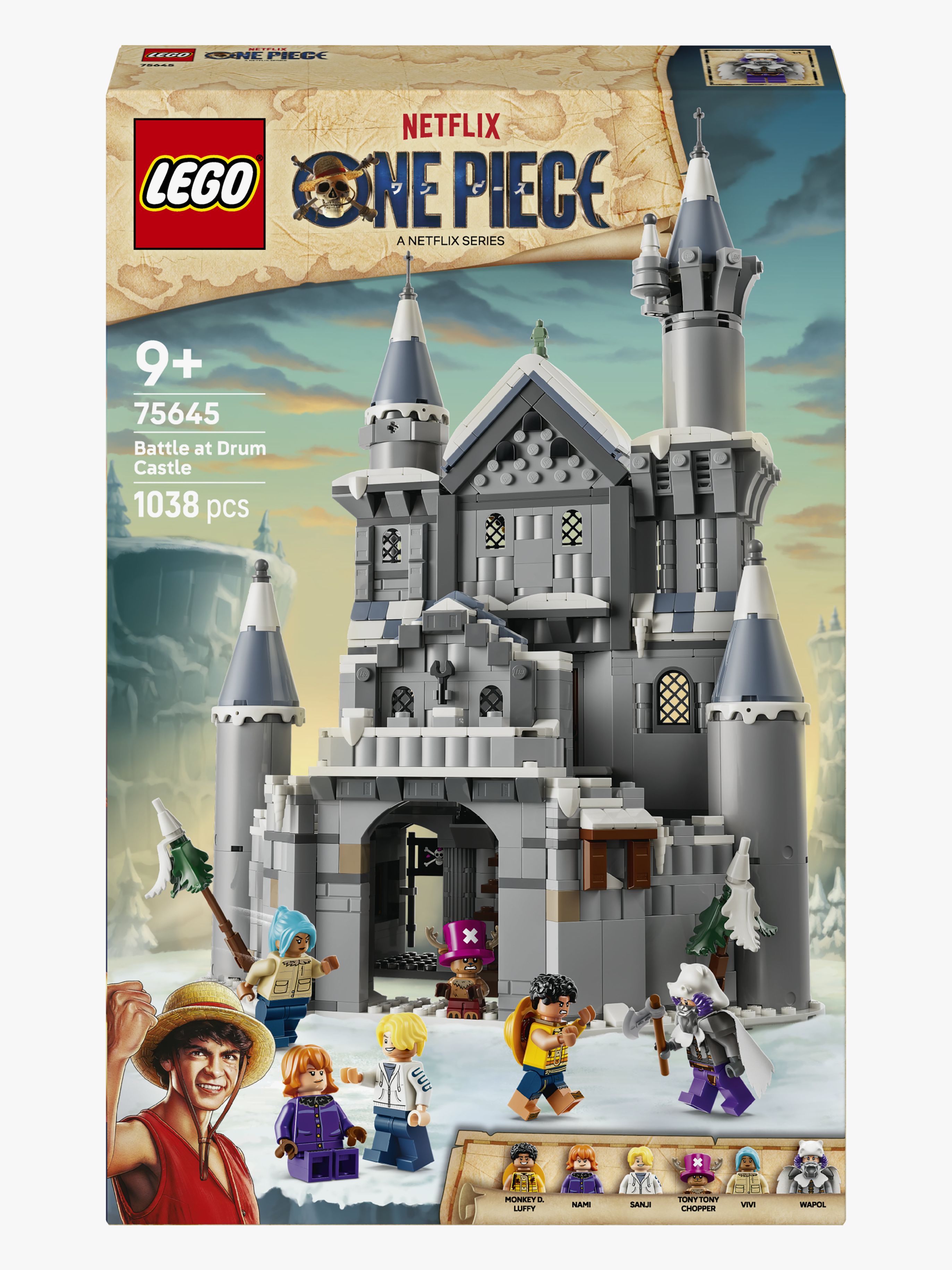 LEGO ONE PIECE 75645 Slaget ved Drum-slottet