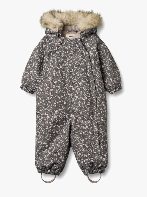 Wheat Nickie Køredragt, Black Sea Open Flowers