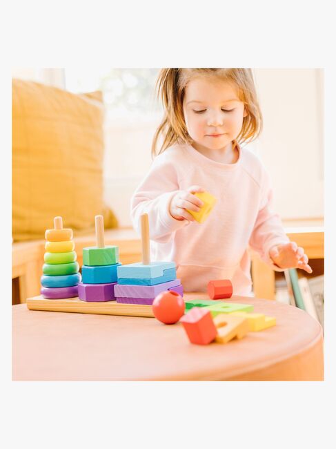 Melissa & Doug Stabletårn med Klodser