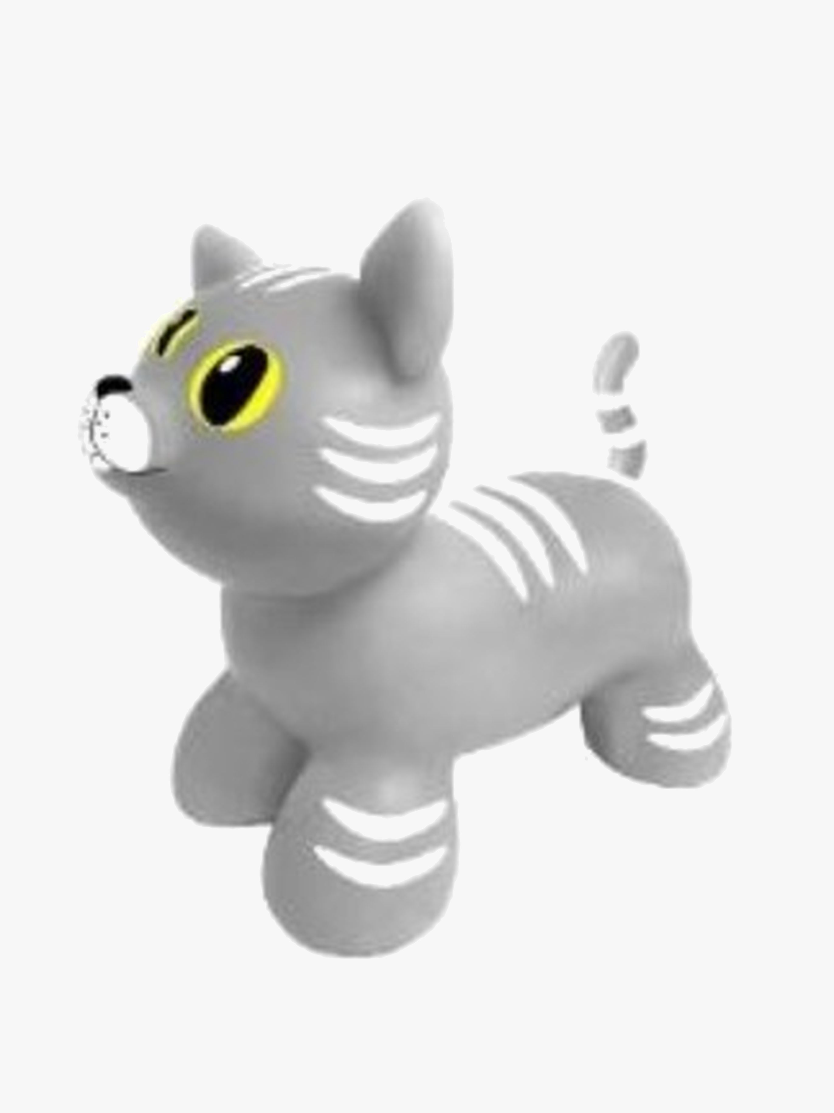 Gerardo Toys Hoppedyr Kat, Grå
