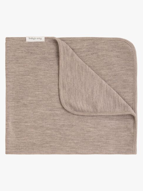 Baby's Only Baby Crib Tæppe Merinould TOG 0.5, Fine Sand