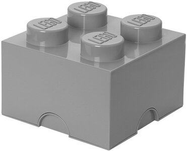 LEGO Opbevaringskasse 4, Design Collection, Grey