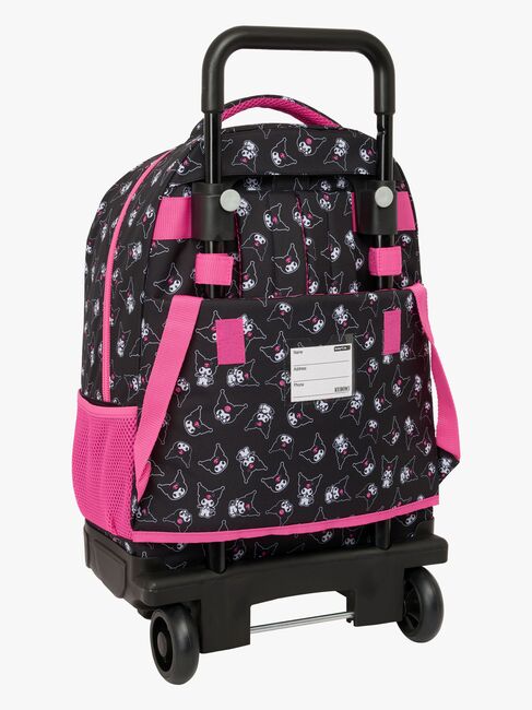Hello Kitty Kuromi  Kompakt Koffert 33L, Lyserød/sort