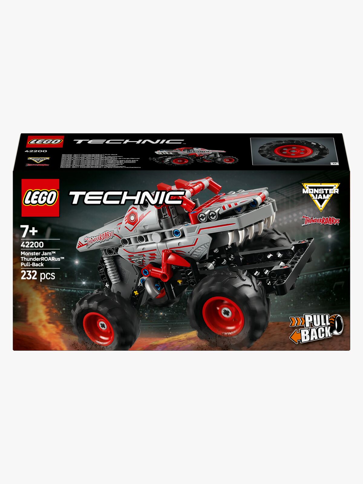 LEGO Technic 42200 Monster Jam ThunderROARus pull-back