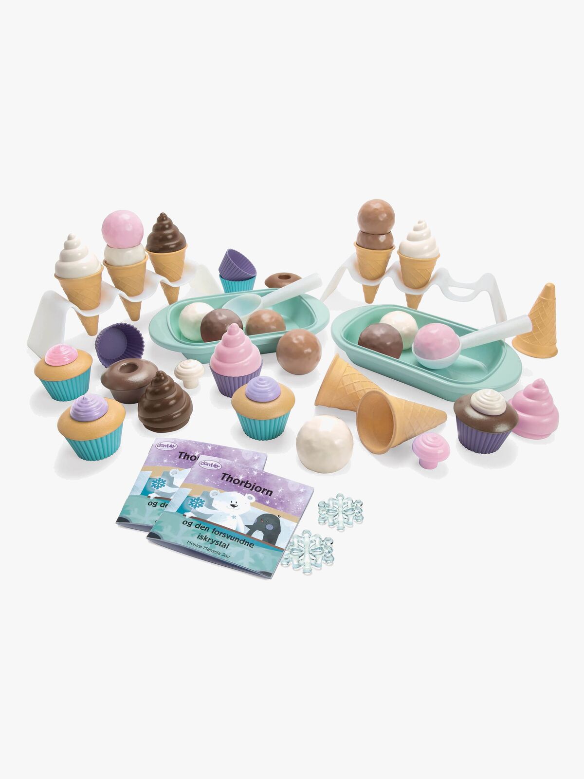 Dantoy  Cupcakes & Is Legesæt 56 Dele