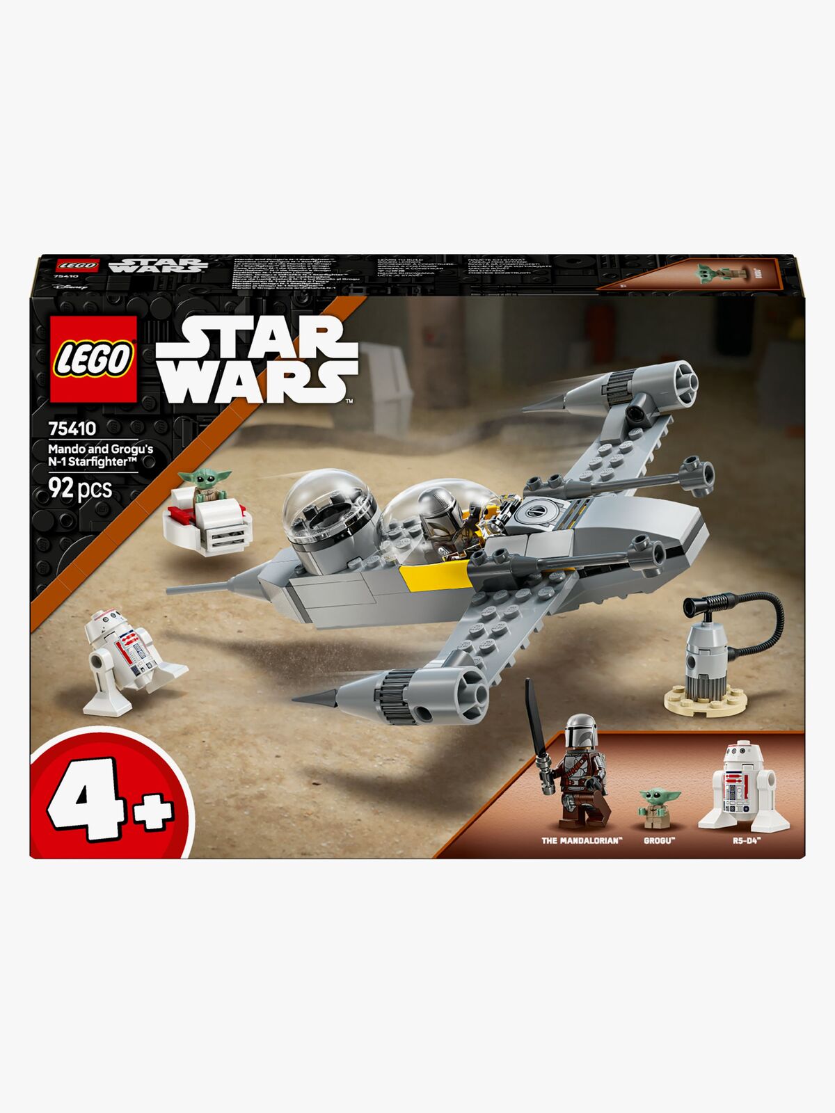 LEGO Star Wars 75410 Mando og Grogus N-1-stjernejager