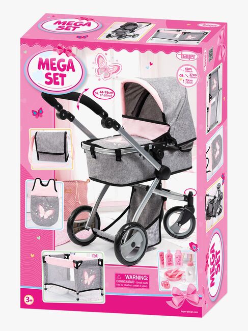 Bayer Design Dukkevogn Mega Set Milano