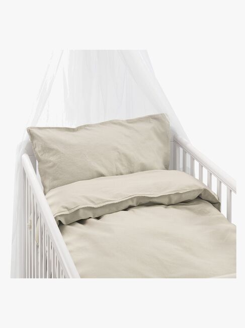 Borganäs Sengesæt Humble 100 x 130 2-delt, Beige