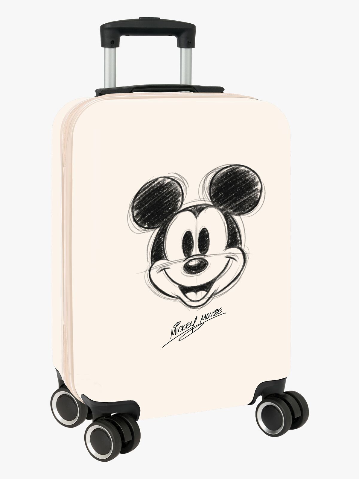 Disney Mickey Mouse Kabin Kuffert 40L, Hvid