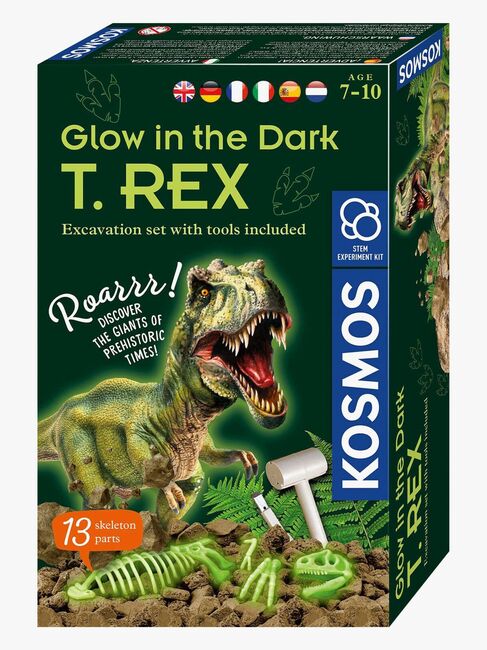 Kosmos Selvlysende T-Rex Udgravningssæt