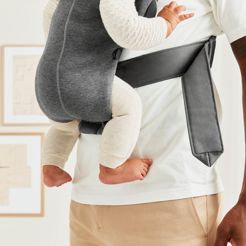 BabyBjörn Mini Bæresele 3D Jersey, Dark grey