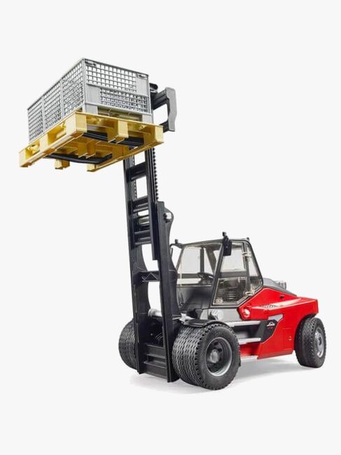 Bruder Linde HT160 Gaffeltruck med Palle