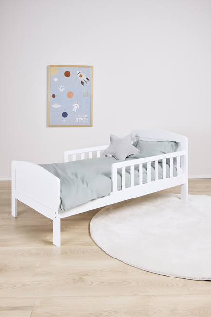 JLY DREAM Juniorseng JULI inkl Sengeopbevaring & Madras 70x140, Hvid