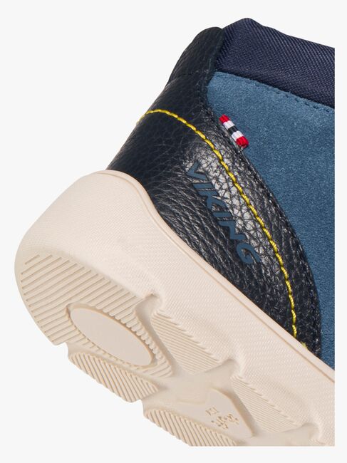 Viking Molde Barefoot Mid TEX 2V Jr Sneakers, Denim