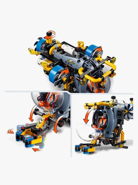 LEGO Technic 42201 Dybhavsforsknings-ubåd
