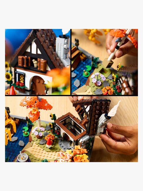 LEGO Icons 11372 Efterårshave og hytte