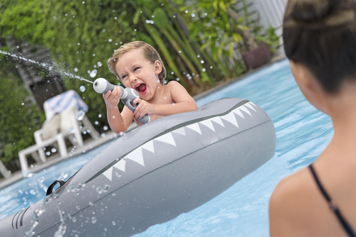 Bestway Oppustelig Oppustelig Badeflåde Sharkventure