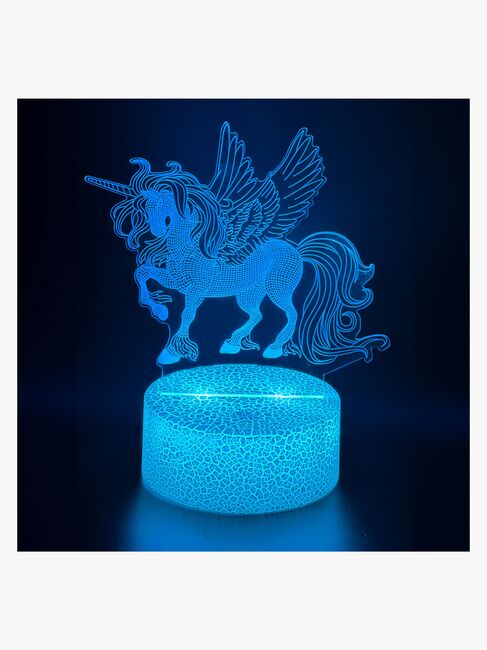 Powerpal 3D-Natlampe, Enhjørning