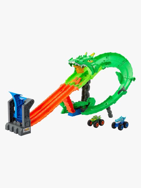 Hot Wheels Monster Trucks Dragon Destruction Racerbane