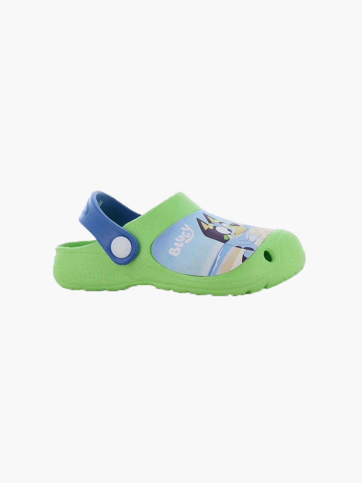 Bluey Clogs, Mint Green/Dark Blue
