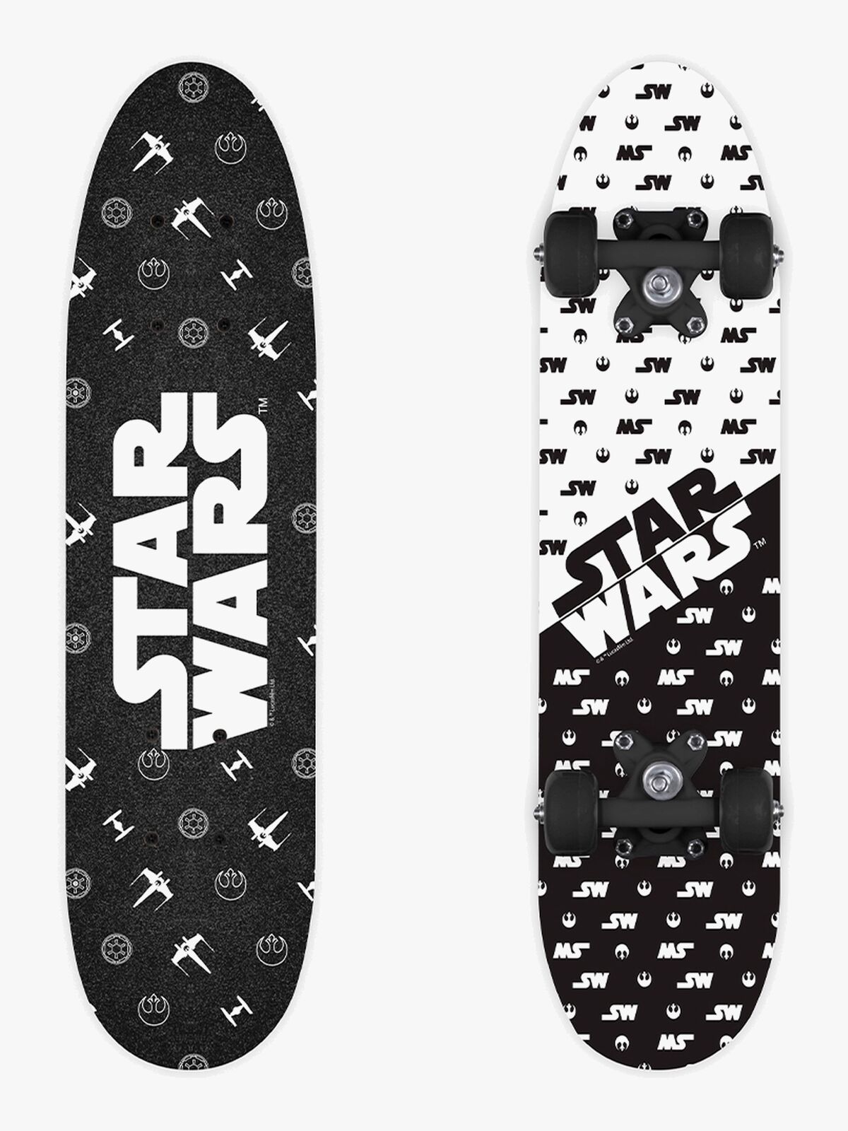 Star Wars Mandalorian Wooden Skateboard