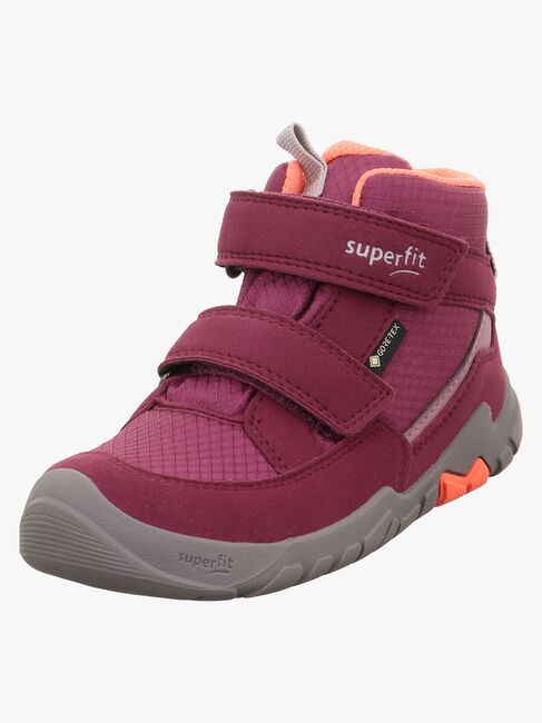 Superfit  Trace Mid GTX Forede Sneakers, Red/Orange