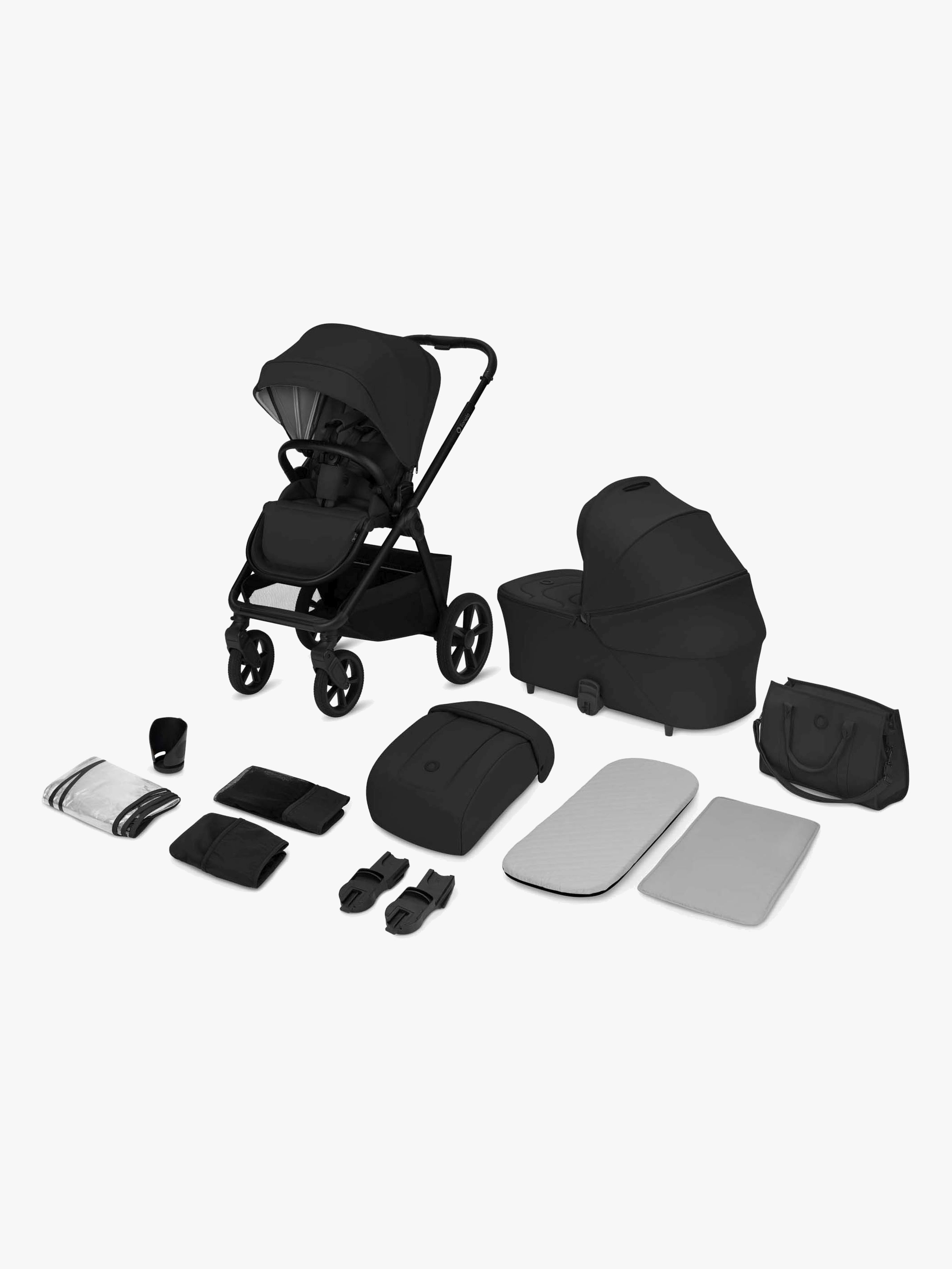 Lionelo CARMINE 2-in-1 Duovogn, Black Onyx
