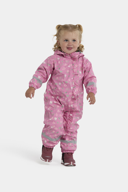 Petite Chérie Atelier Ally Foret Regndragt, Flowers Satchet Pink