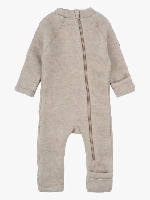 Mikk-Line Ulddragt Merino, Melange Offwhite