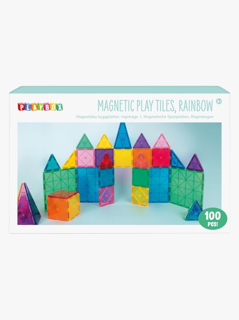 Playbox  Magnetiske Brikker 100 Dele
