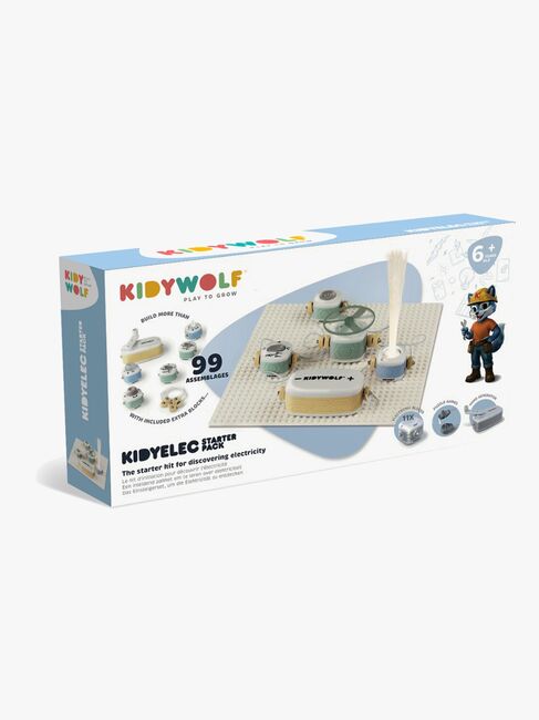 Kidywolf KIDYELEC Eksperiment Første Elektroniksæt