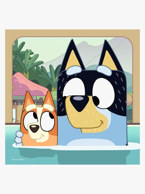 Ravensburger Puslespil Bluey 3x49 Brikker