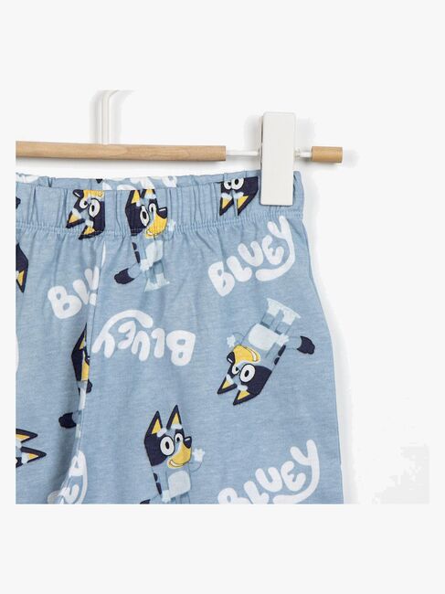 Bluey Pyjamas, Hvid/Blå
