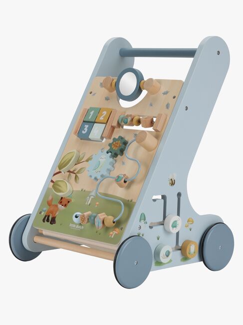 Little Dutch Multiaktivitet Gåvogn Forest Friends, Blå