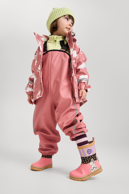 Reima Mumitroldene  Magiske Gummistøvler, Sunset Pink