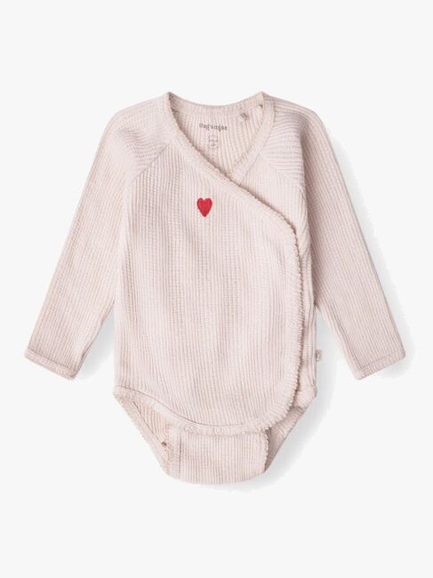 That's Mine Silke Slå-om Bodystocking, Perfectly pale