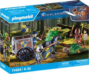 Playmobil 71484 Novelmore Byggesæt Transportrøveri