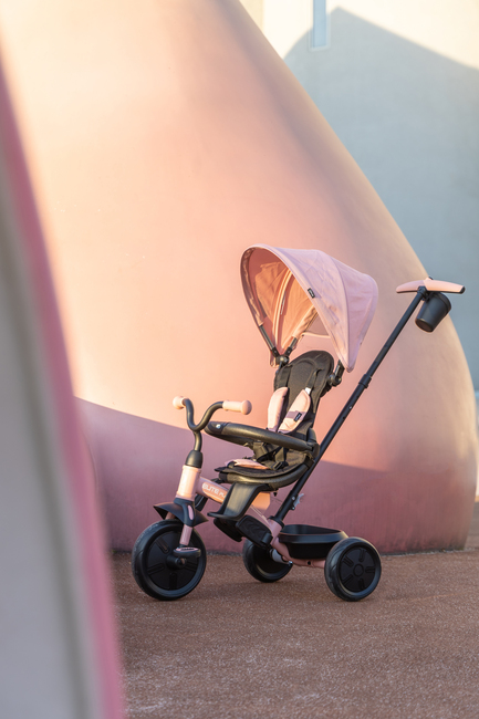 QPlay Elite Platinum Trehjulet Cykel, Pink