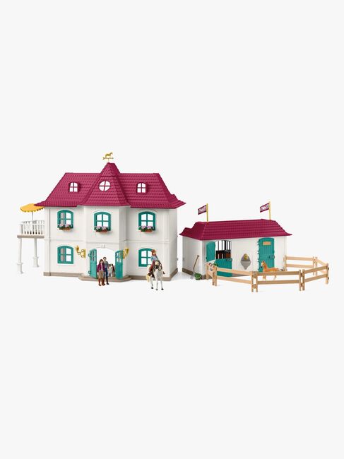 Schleich 42706 Horse Club Legesæt Lakeside Country House & Stald