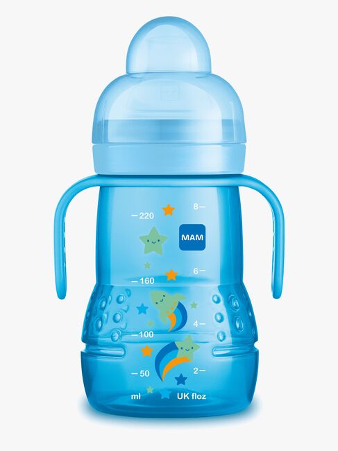 MAM Trainer Sutteflaske 220 ml, Blå