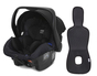 Axkid Modukid Infant Autostol Baby inkl. Ventilerende Hynde, Shell Black/Antracit