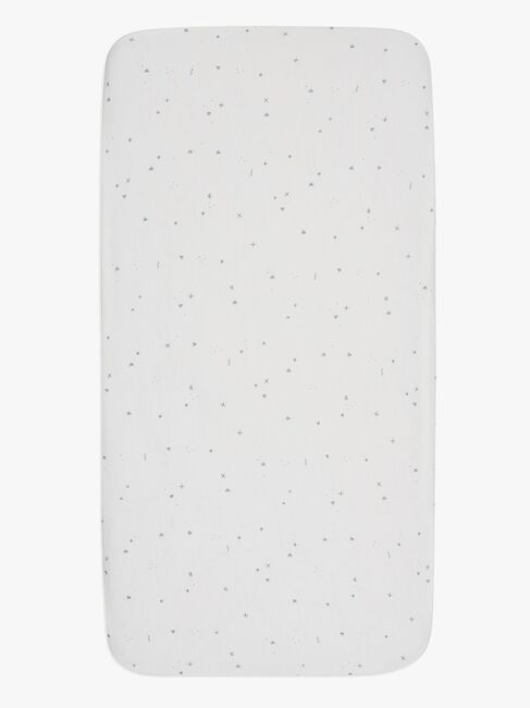 Jollein Stræklagen Twinkling 60x120, Off white/Sea Green