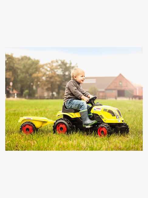 Smoby Claas Farmer Traktor m. Lad XL