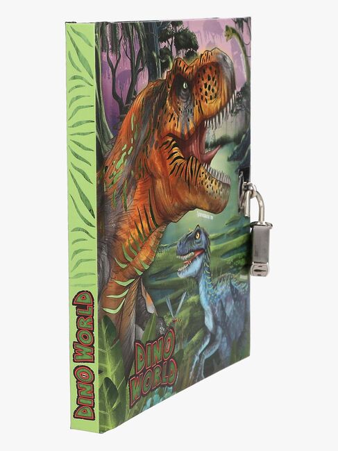 Dino World Dagbog med Hængelås
