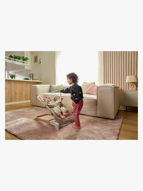 Lionelo Skråstol LILAC, Beige Sand